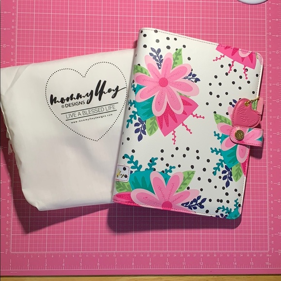 mommy lhey Other - NEW with dust bag Mommy Lhey A5 Ring Binder & tabs